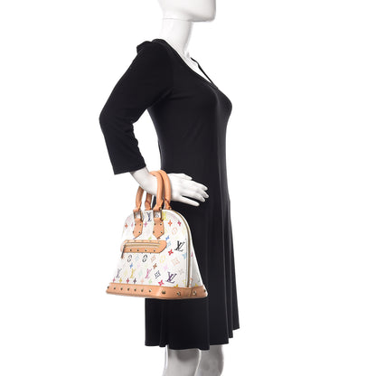 Louis Vuitton Monogram Multicolor Alma White 2 of 8