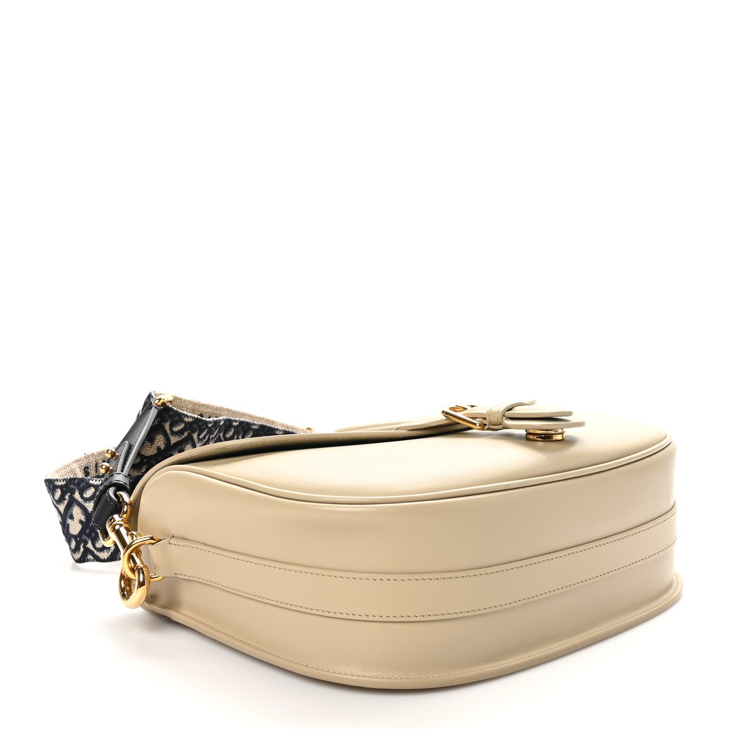 Christian Dior Box Calfskin Large Bobby Flap Beige 4 of 9
