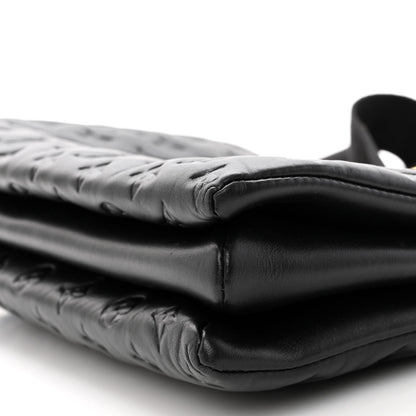 Louis Vuitton Lambskin Embossed Monogram Coussin MM Black 11 of 11