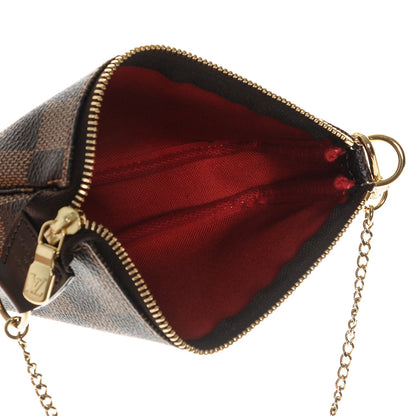 Louis Vuitton Damier Ebene Mini Pochette Accessories 6 of 7