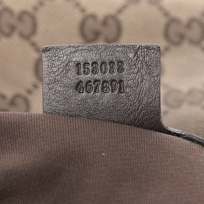Gucci Monogram Large Positano Tote Brown 7 of 24