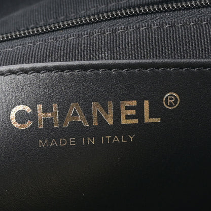 Chanel Calfskin Quilted Convertible CC Chain Hobo Black 10 of 19