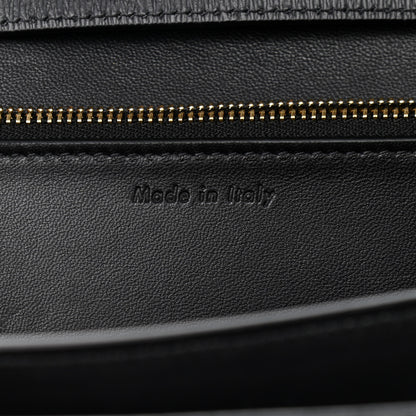 Celine Liege Calfskin Medium Classic Box Flap Bag Black 7 of 10