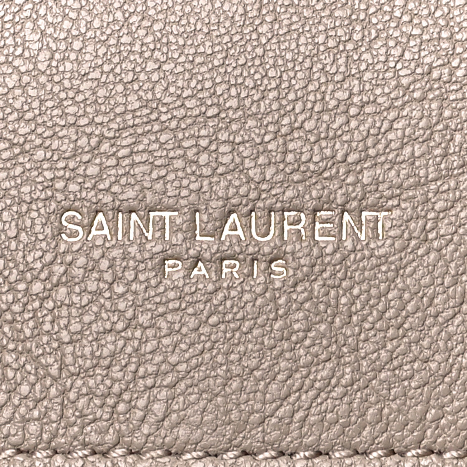 Saint Laurent Sheepskin Matelasse Chevron Monogram Medium College Bag Dark Beige 6 of 10