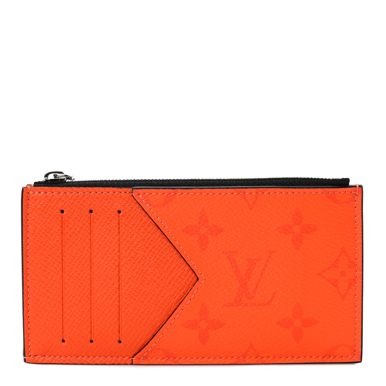 Louis Vuitton Taigarama Coin Card Holder Orange 1 of 6