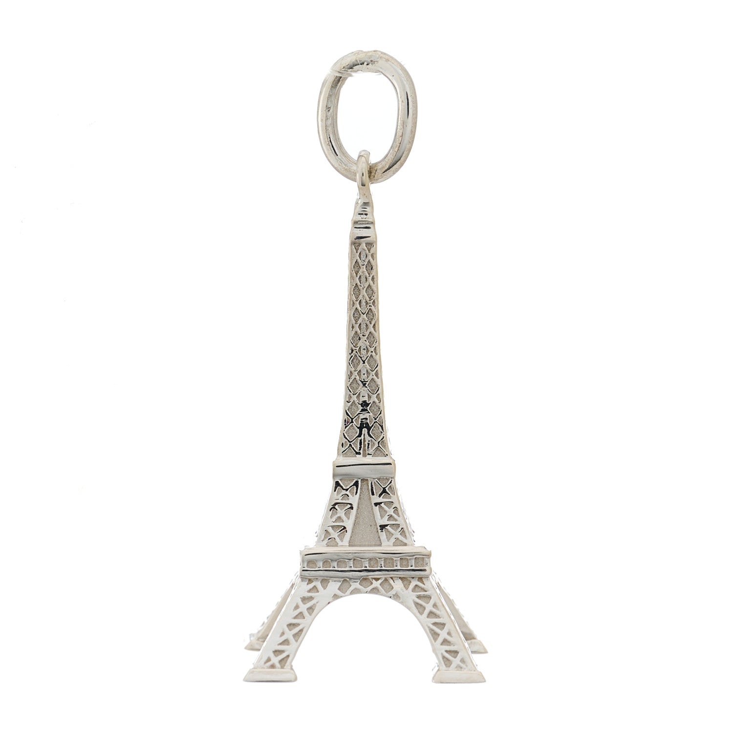 Tiffany Sterling Silver Eiffel Tower Charm 1 of 4