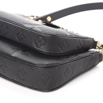 Louis Vuitton Empreinte Monogram Giant Multi Pochette Accessories Black 9 of 9