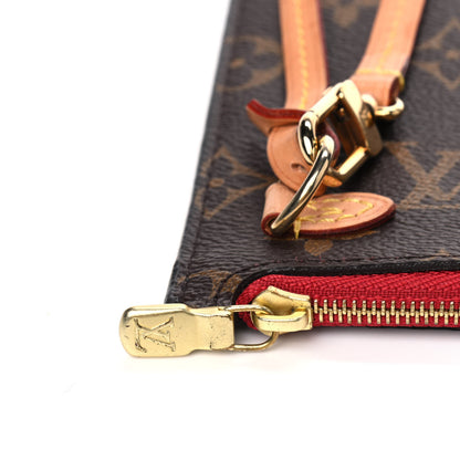 Louis Vuitton Monogram Neverfull MM GM Pochette Cherry 5 of 5