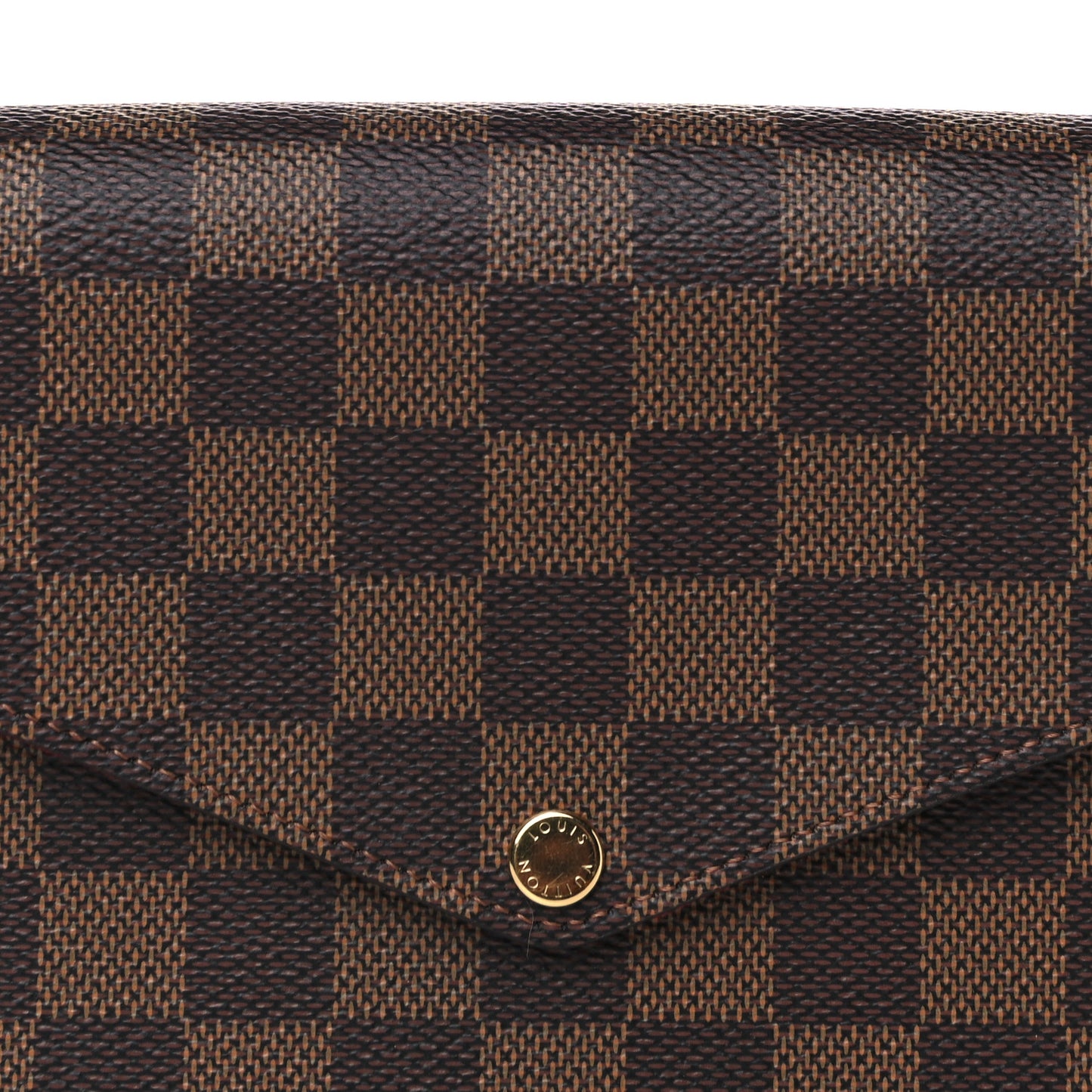 Damier Ebene Pochette Felicie Chain Wallet