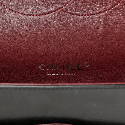 Chanel Lambskin Quilted Maxi Double Flap Black 6 of 22