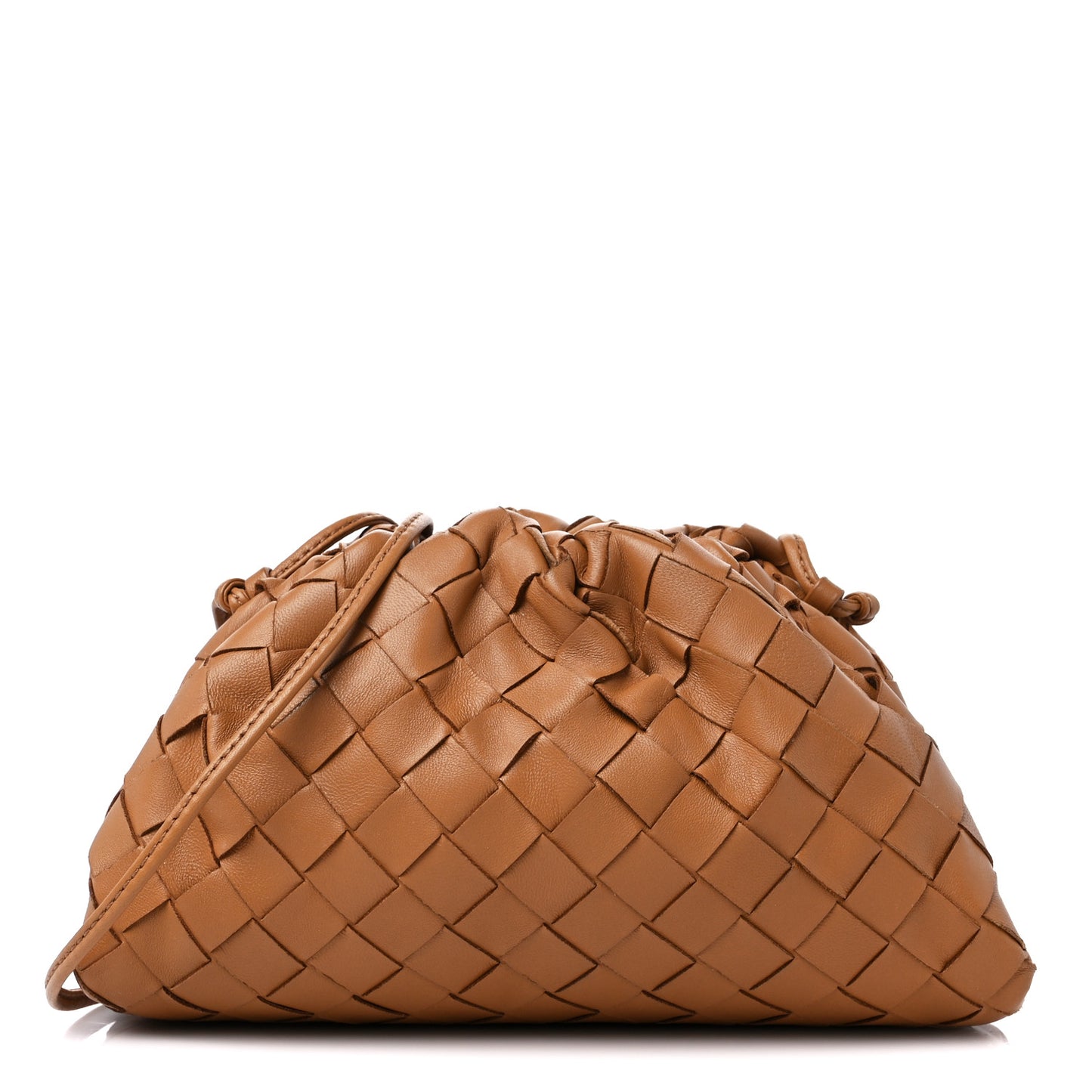 Nappa Intrecciato The Mini Pouch Carmel