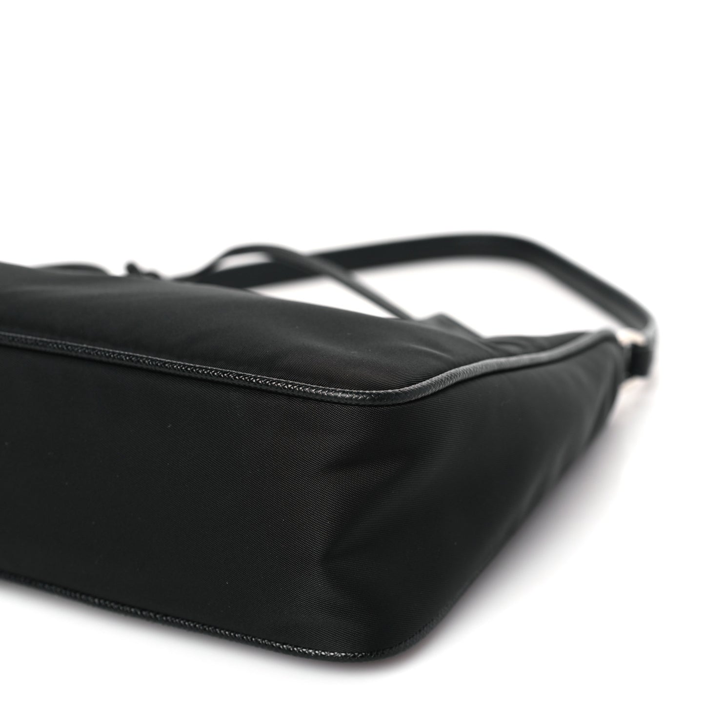 Tessuto Nylon Saffiano Mini Re-Edition 2005 Bag Black