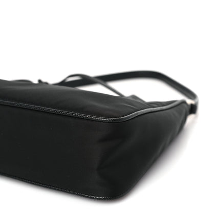 Prada Tessuto Nylon Saffiano Mini Re-Edition 2005 Bag Black 8 of 8