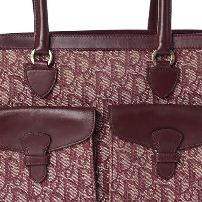 Christian Dior Monogram Tote Red 10 of 10
