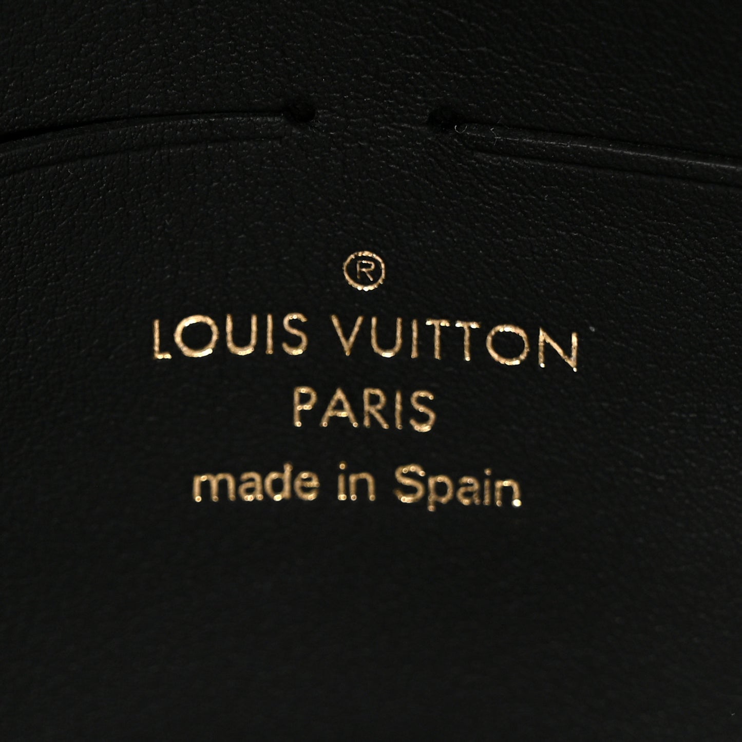 Damier Ebene Vavin Chain Wallet Black