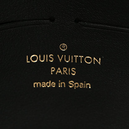 Louis Vuitton Damier Ebene Vavin Chain Wallet Black 8 of 12