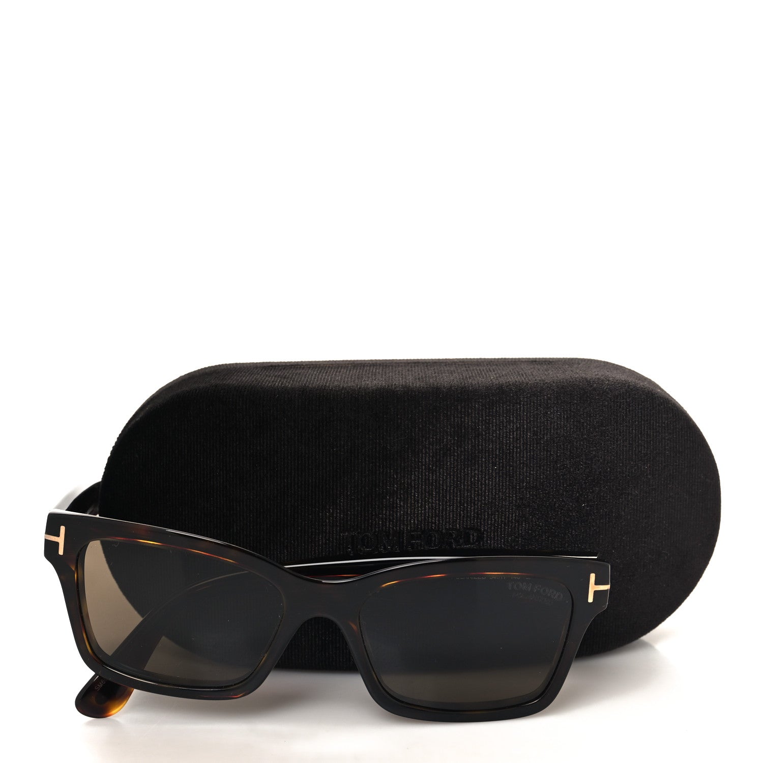 Tom Ford Acetate Polarized Mikel Square Sunglasses TF1085 Tortoise 8 of 8