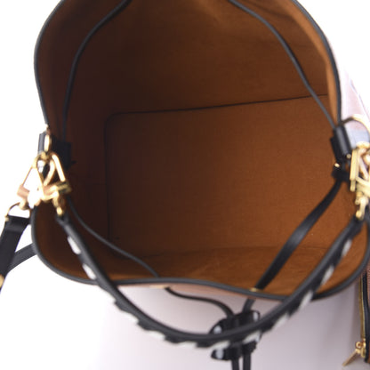 Louis Vuitton Empreinte Monogram Giant Crafty Neonoe MM Caramel Black 5 of 11