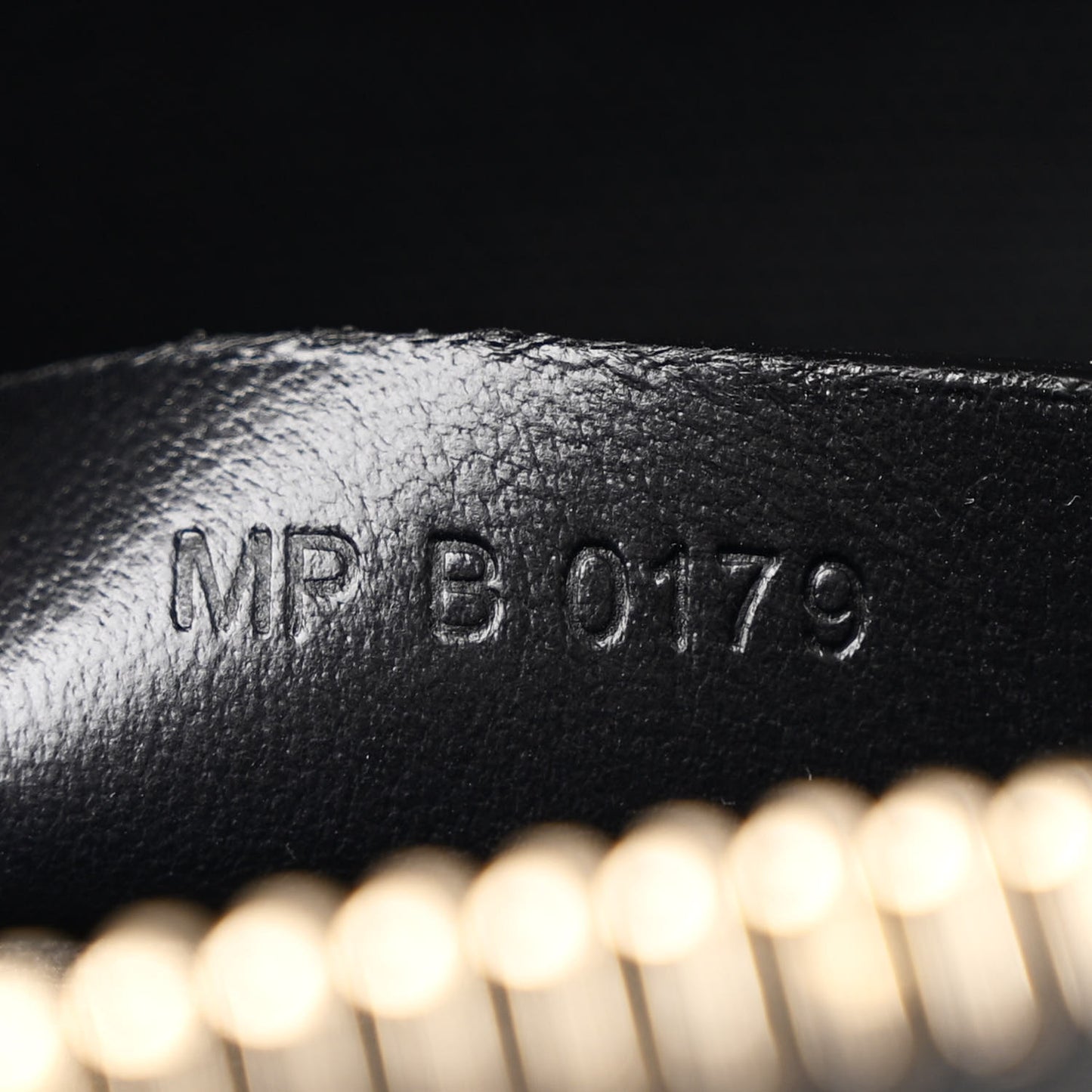 Calfskin Crocodile Embossed Small Antigona Black