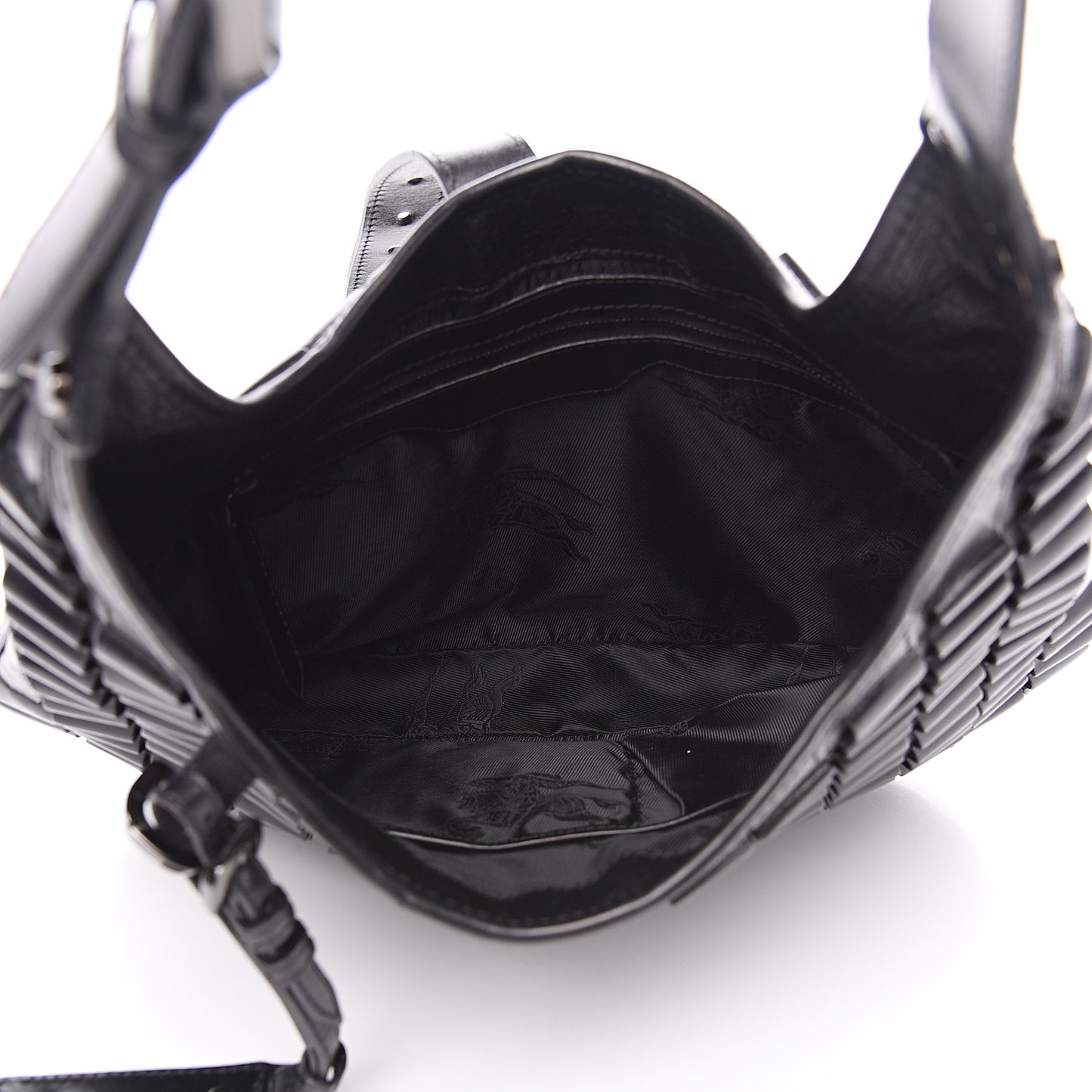 Calfskin Hobo Black