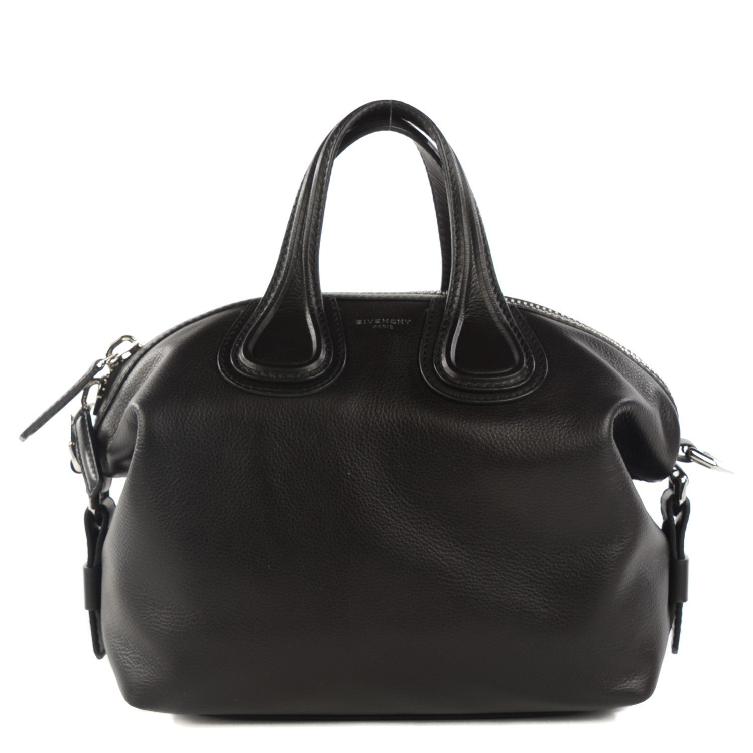 Givenchy Waxy Grained Calfskin Small Nightingale Black 1 of 9