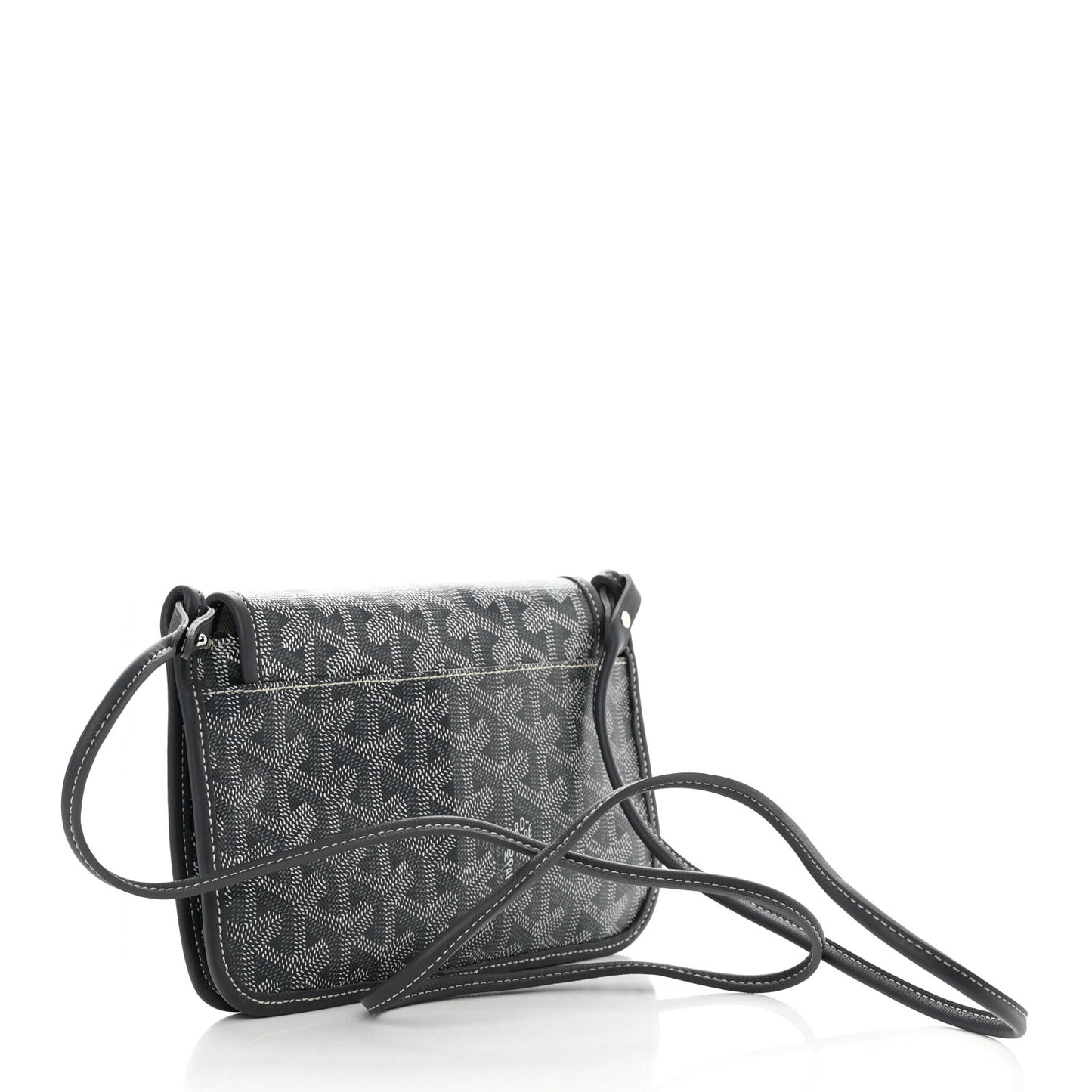 Goyardine Plumet Wallet Clutch Grey