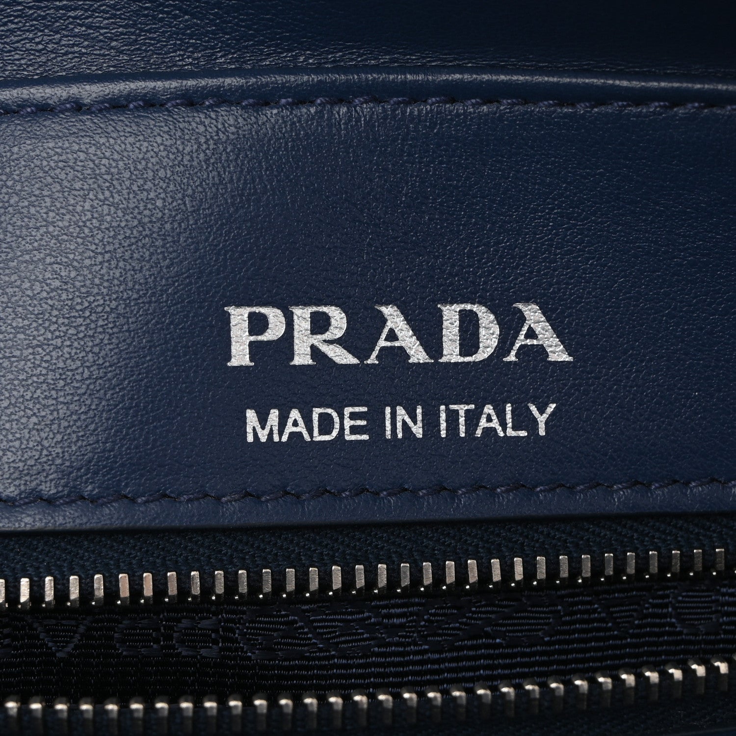 Prada Soft Calfskin Impunture Diagramme Camera Bag Bluette 1832700