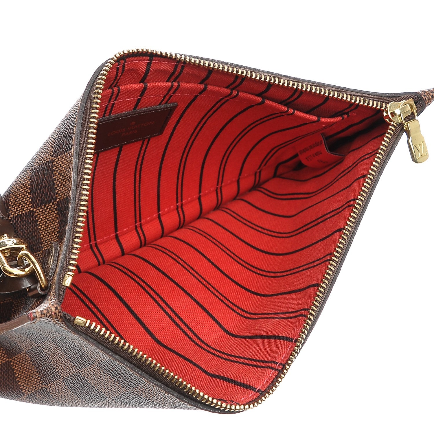Louis Vuitton Damier Ebene Neverfull MM GM Pochette 5 of 8
