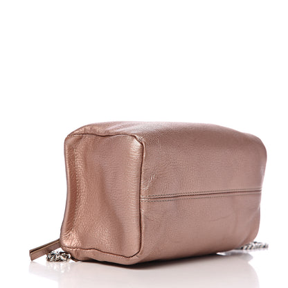 Givenchy Metallic Sugar Goatskin Mini Chain Pandora Light Pink 3 of 10