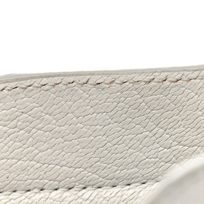 Balenciaga Chevre Silver Metallic Edge Hardware City White 13 of 17