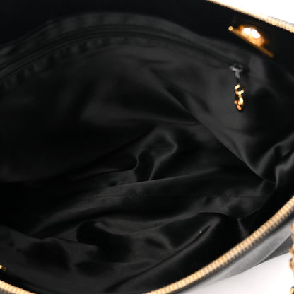 Chanel Caviar Large CC Shoulder Bag Black 5 of 10