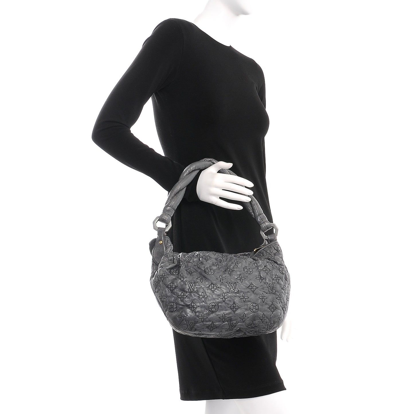 Lambskin Olympe Nimbus PM Anthracite