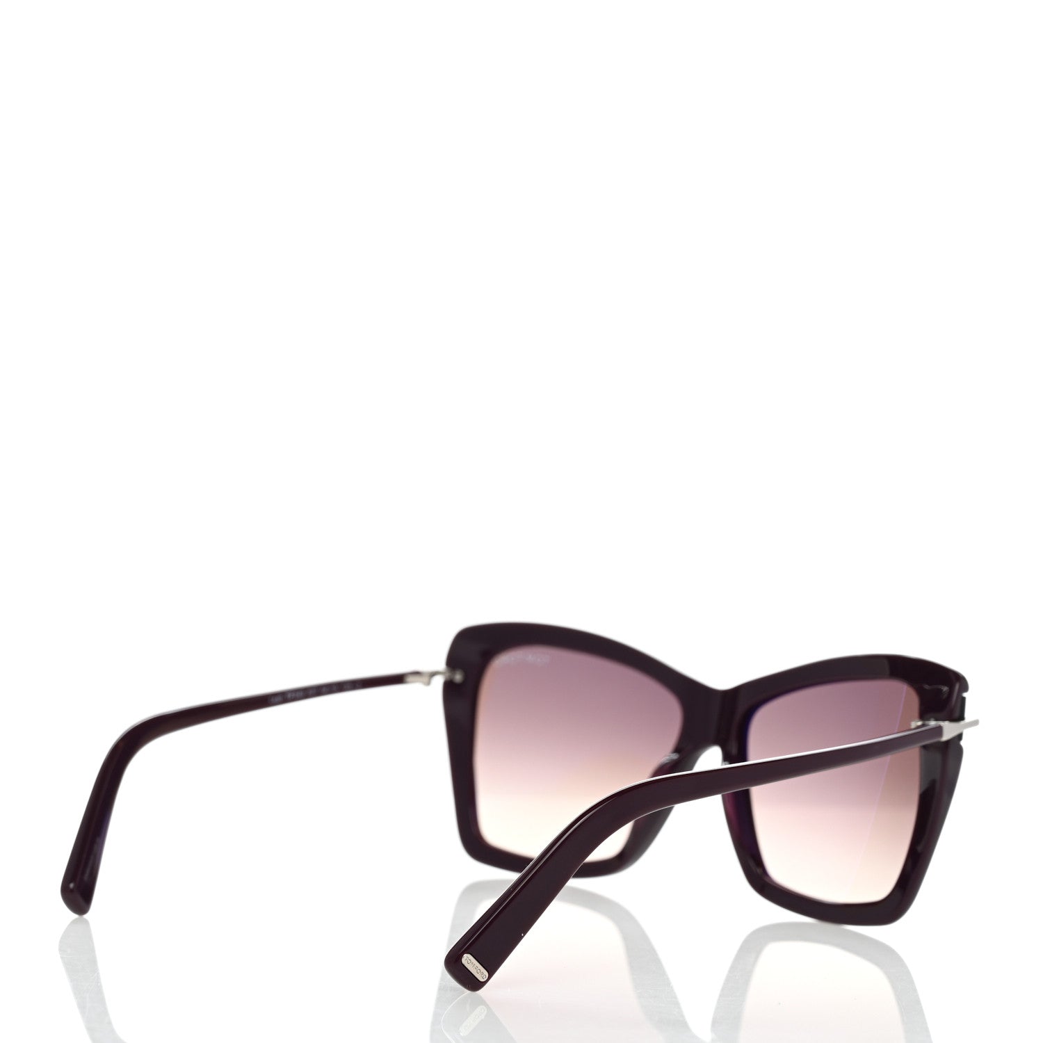 Tom Ford Leah Cat Eye Sunglasses TF849 Purple 4 of 8