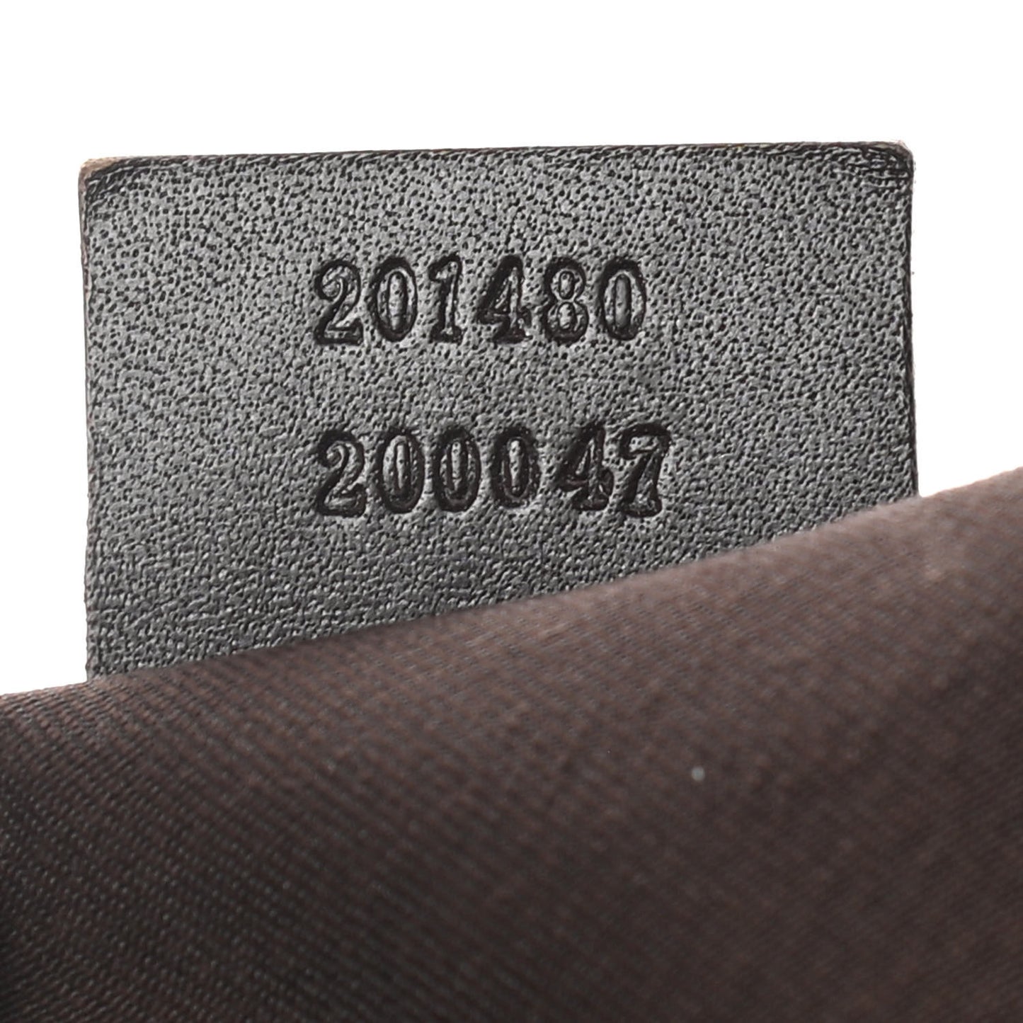 GG Plus Monogram Briefcase Dark Brown