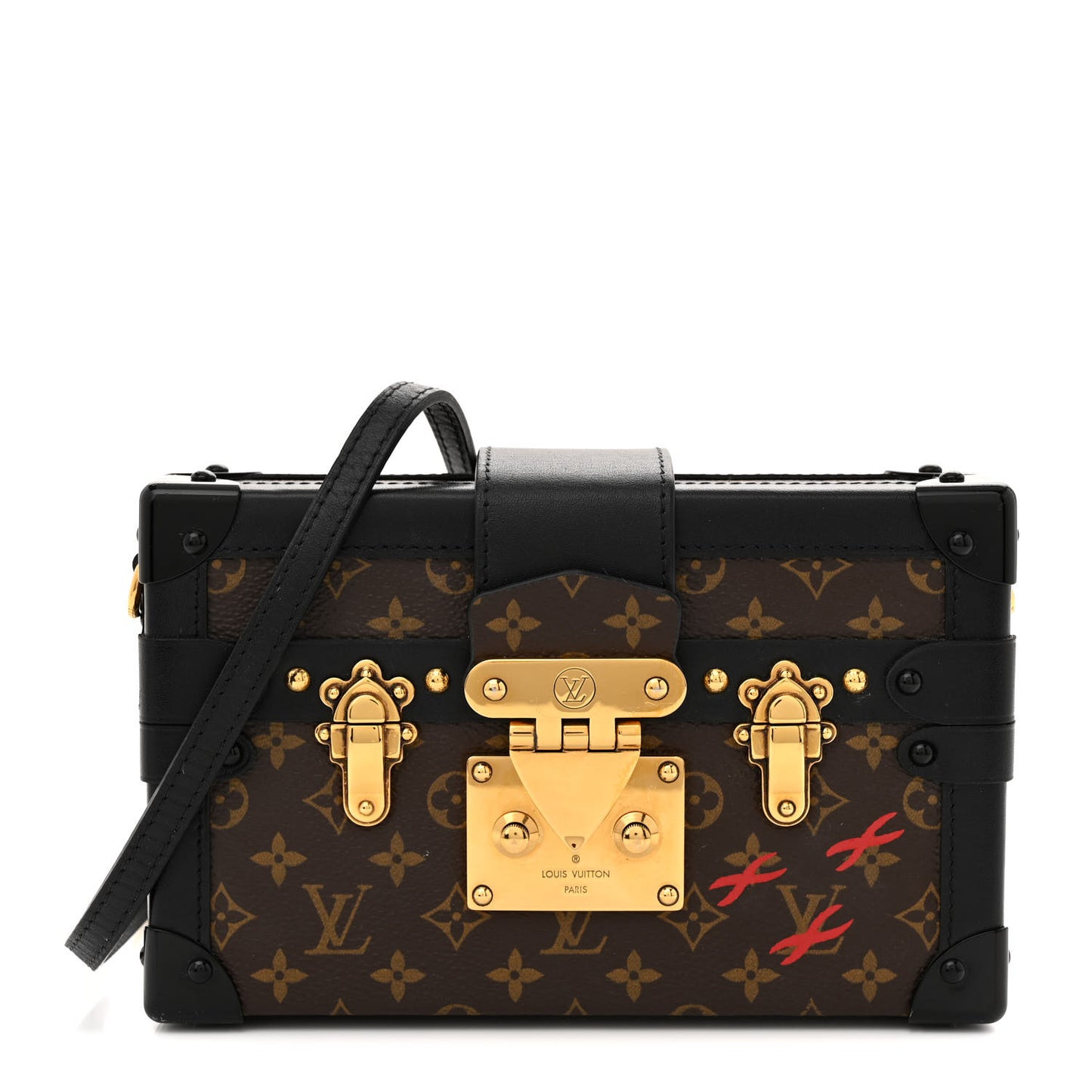 Monogram Petite Malle Black