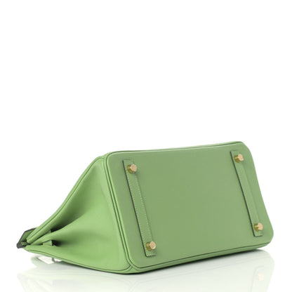 Hermes Epsom Birkin 30 Vert Criquet 3 of 8