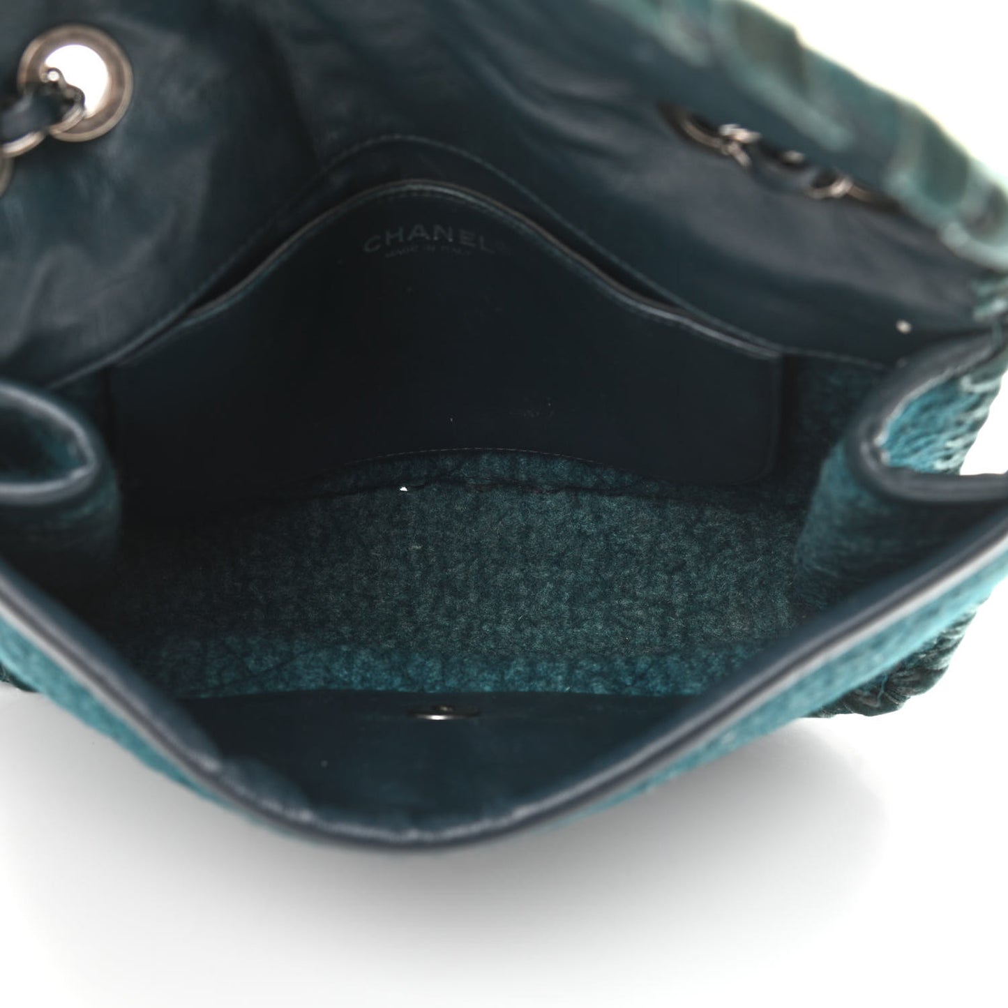 Fancy Felt Flap Teal