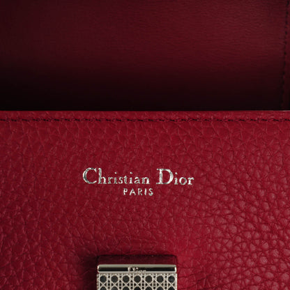 Christian Dior Bullcalf Medium Diorever Flap Indian Red 6 of 7