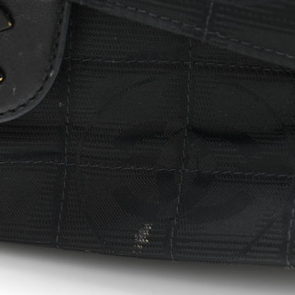 Chanel Nylon Medium Travel Flap Black 12 of 15