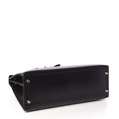 Hermes Box Kelly Sellier 32 Black 3 of 11