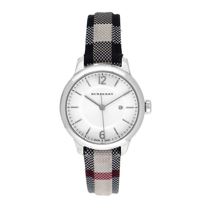 Burberry Stainless Steel Calfskin 32mm Quartz Watch BU10103 1 of 4