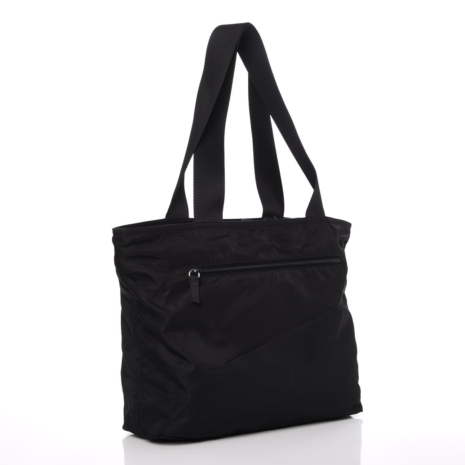 Prada Tessuto Nylon Tote Black 3 of 10