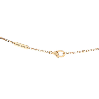 Van Cleef & Arpels 18K Yellow Gold Mother of Pearl Magic Alhambra Long Necklace 5 of 8