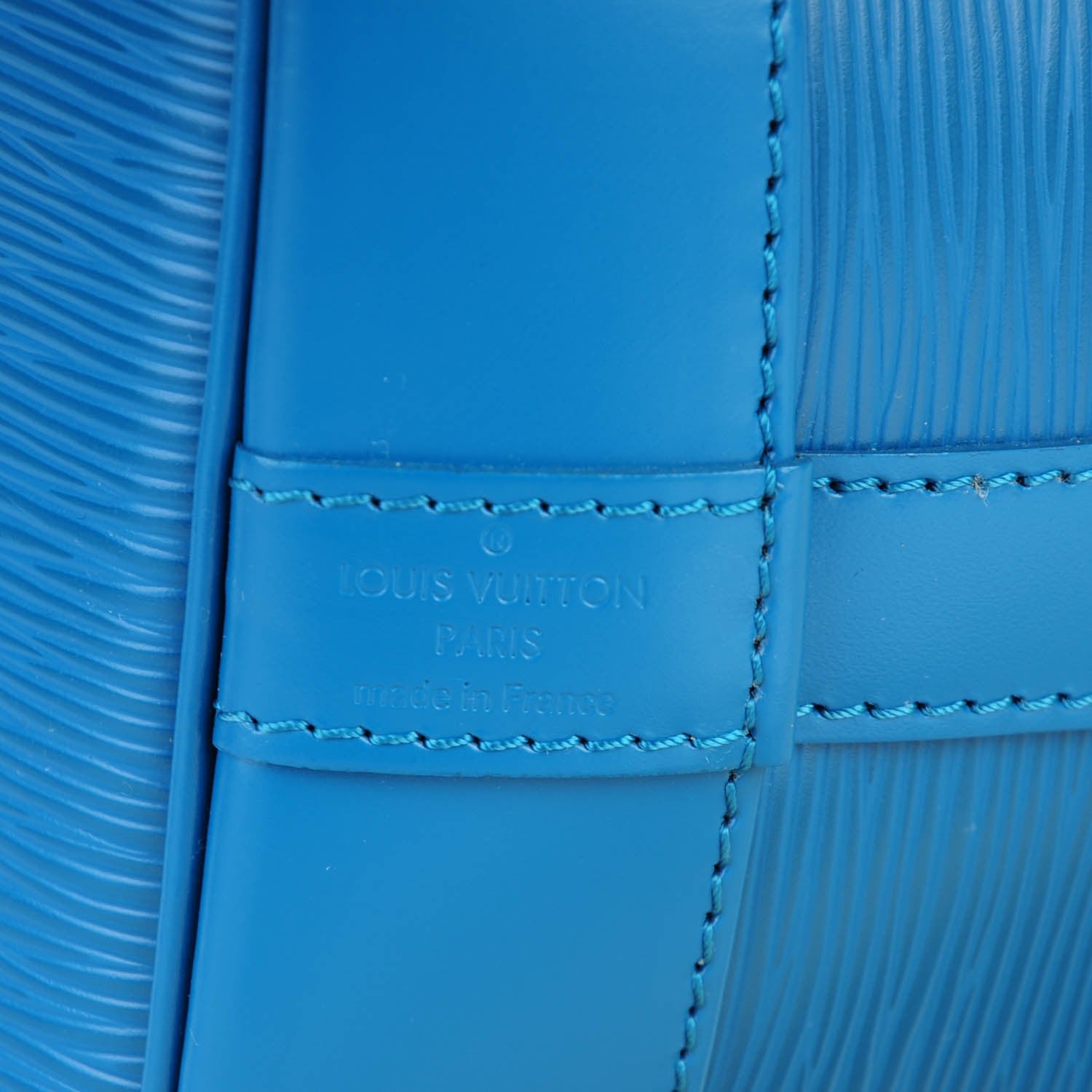 Louis Vuitton Epi Noe NM Cyan 5 of 7