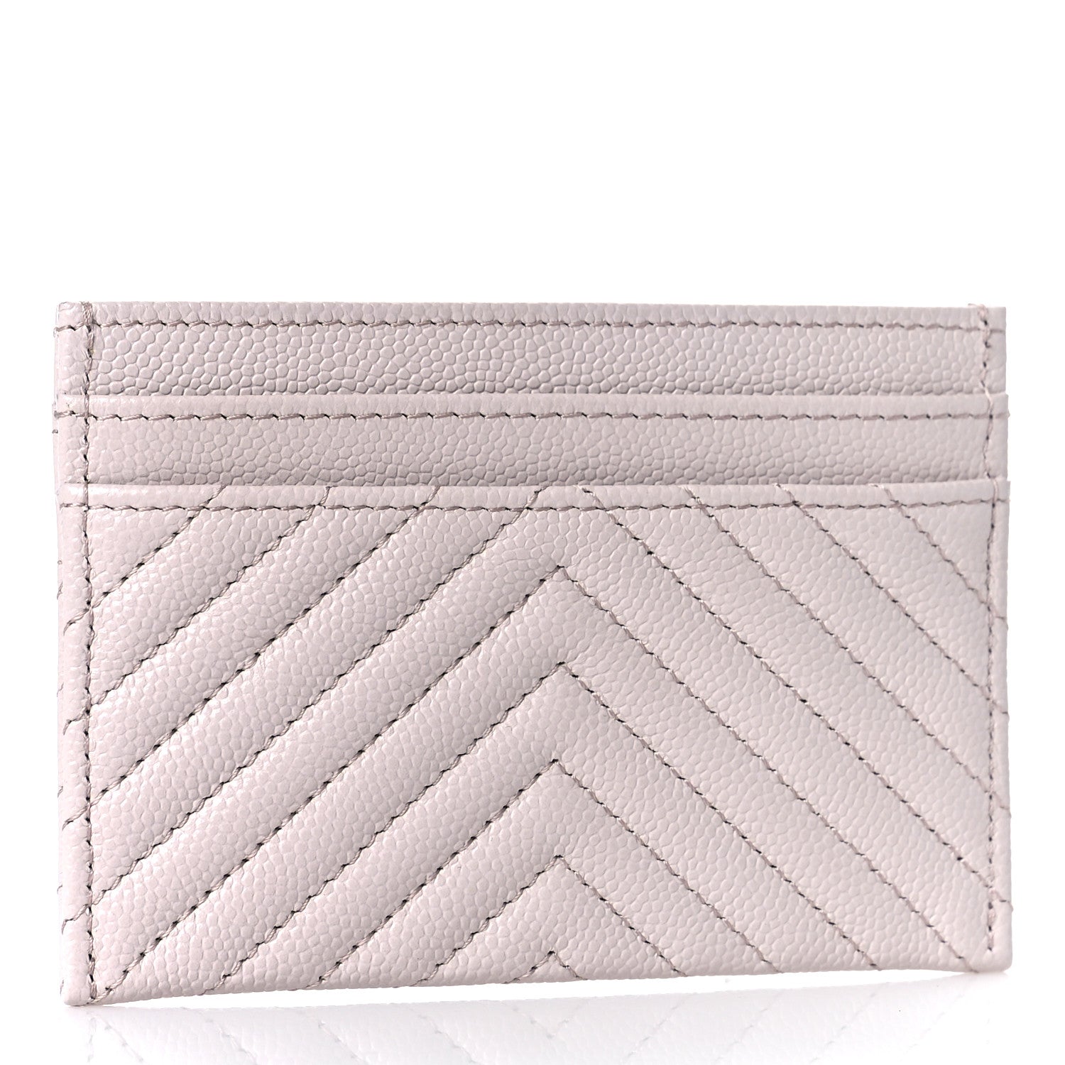 Chanel Caviar Quilted Chevron Boy Card Holder Light Purple 3 of 11