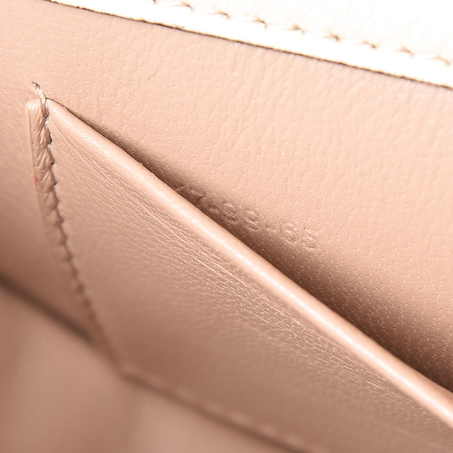 Calfskin Small Nile Bracelet Minaudiere Bag Off White