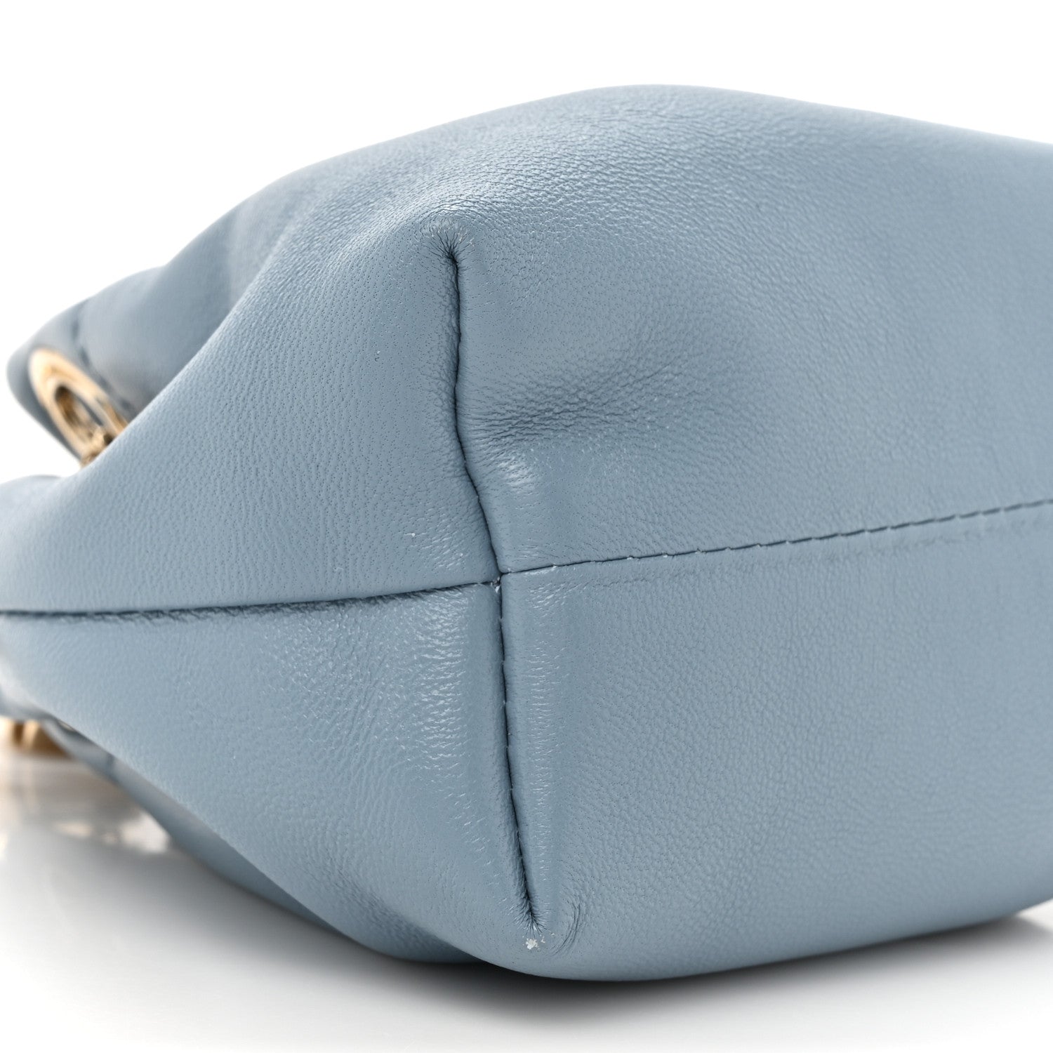 Jimmy Choo Lambskin Micro Bon Bon Bag Blue 9 of 9