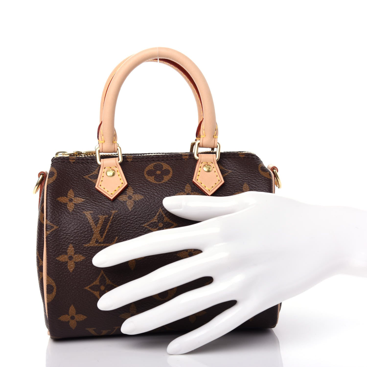 Louis Vuitton Monogram Nano Speedy 2 of 11