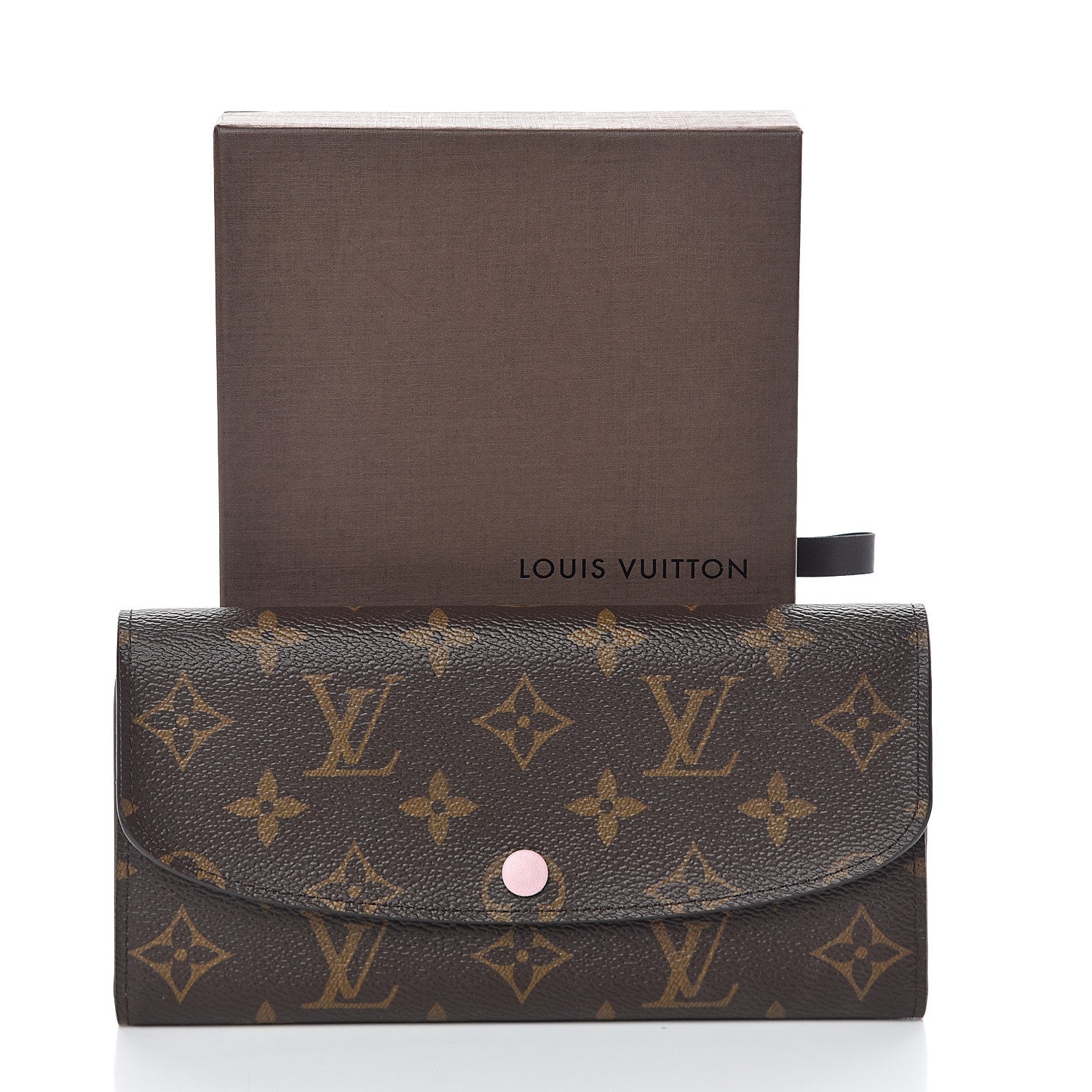 Louis Vuitton Monogram Emilie Wallet Rose Ballerine 6 of 6