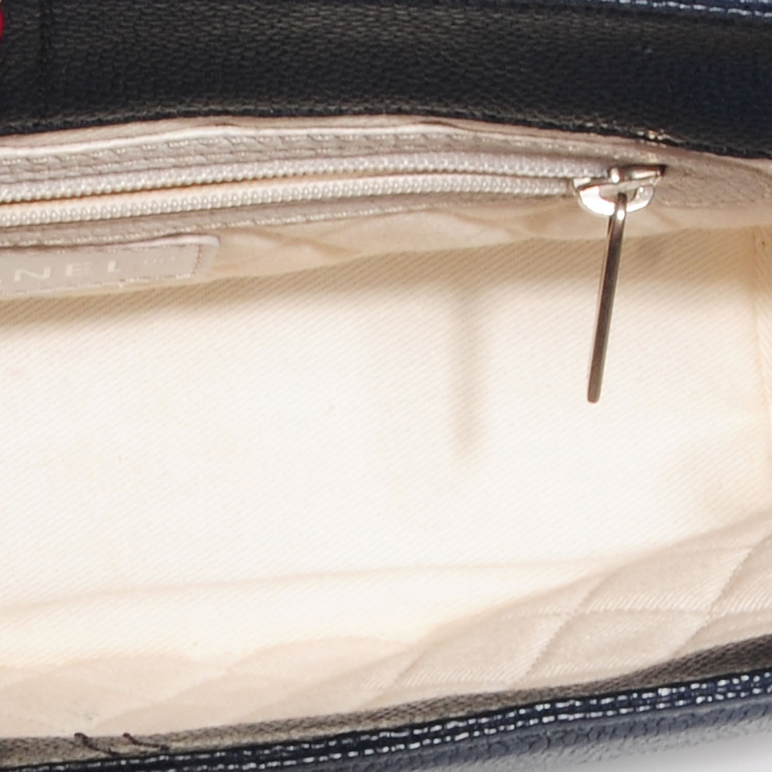 Chanel Caviar Outdoor Ligne Accordion Flap Navy Blue 5 of 7